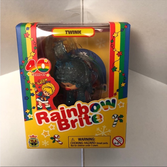 Rainbow Brite Holiday Edition Mini Figure 40TH Anniversary Complete CHASE Set - Picture 6 of 6